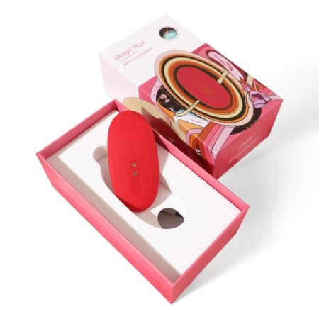 Вибратор в трусики NYX от Magic Motion красный